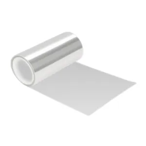 ¿Cuál es el rango de espesor de la película antiadherente sin silicona?